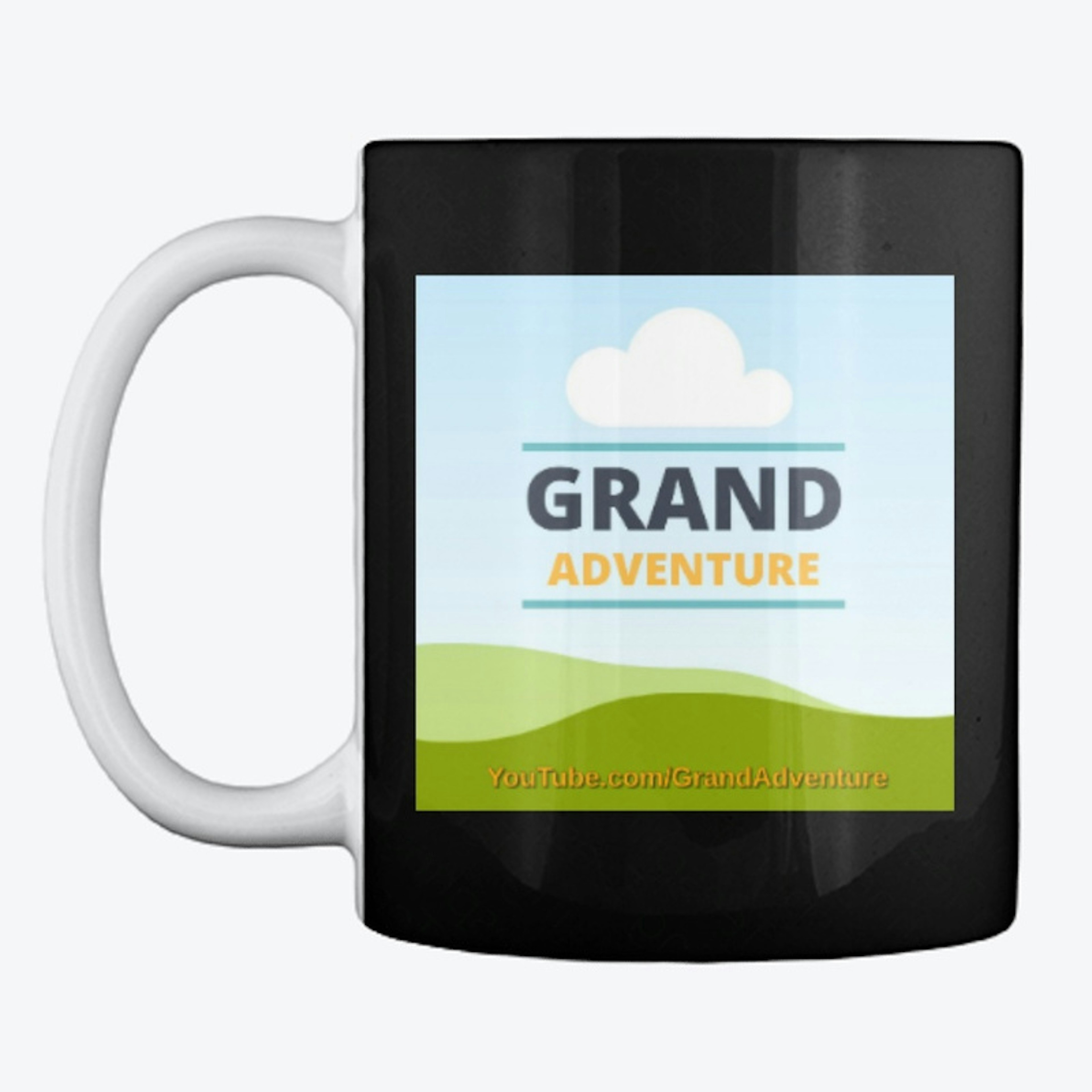 Grand Adventure logo mug